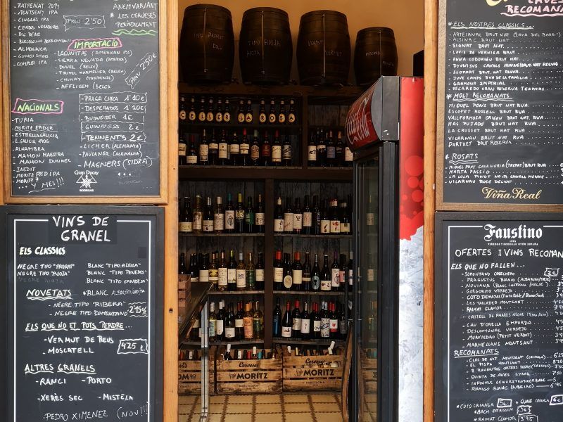 Traspaso tienda de vinos Barcelona