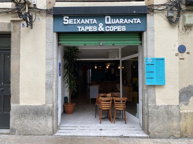 Traspaso bar Sants - Vermut/tapas/copas