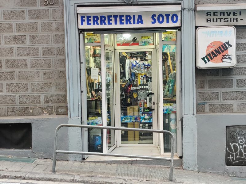 Traspaso ferretería Barcelona