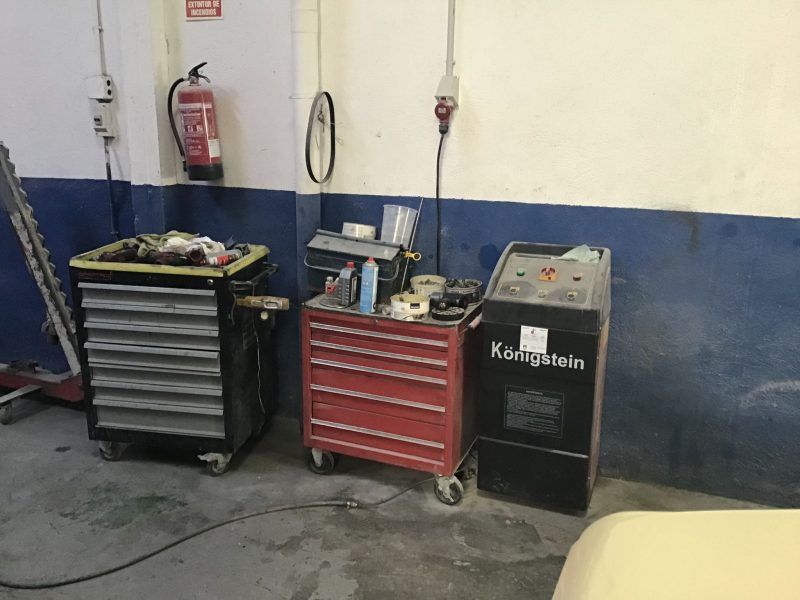 TRASPASO DE TALLER DE CHAPA Y PINTURA EN VALDEMORO