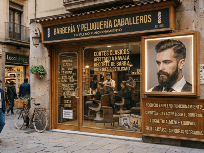 Traspaso de peluquería barbería en Jerez