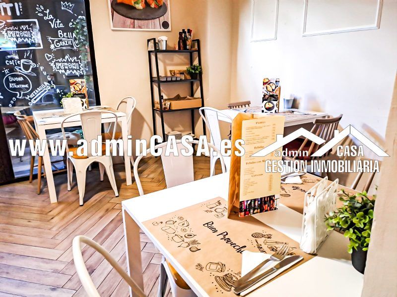 Traspaso Cafetería Pizzería con Encanto en Cánovas (Valencia)