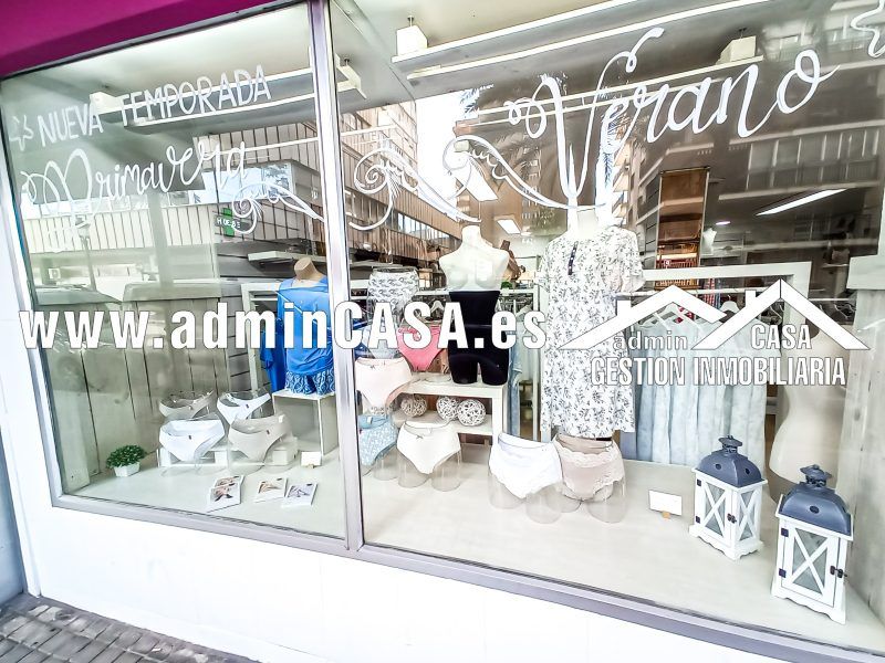 Traspaso de tienda de lencería en Valencia consolidada con más de 30 años de funcionamiento