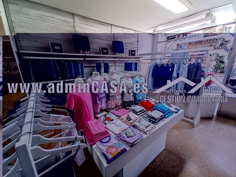 Traspaso de tienda de lencería en Valencia consolidada con más de 30 años de funcionamiento