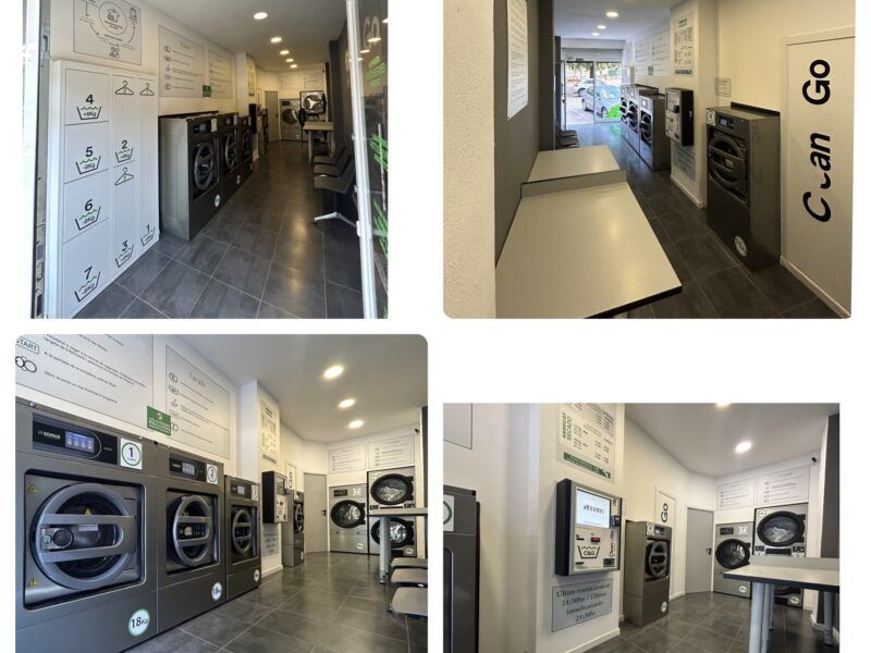 Lavanderia automatizada CLEAN&go bugaderia