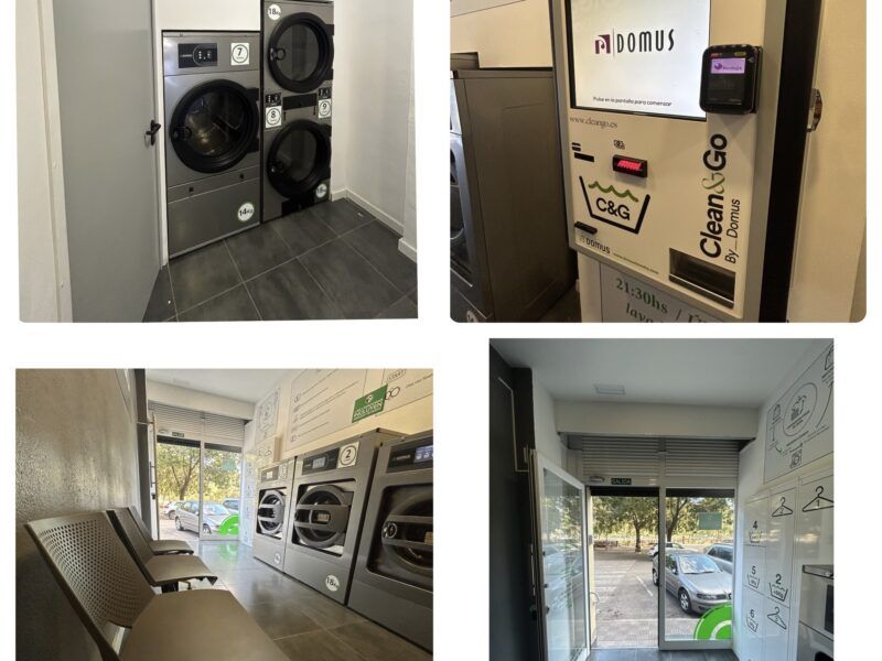 Lavanderia automatizada CLEAN&go bugaderia